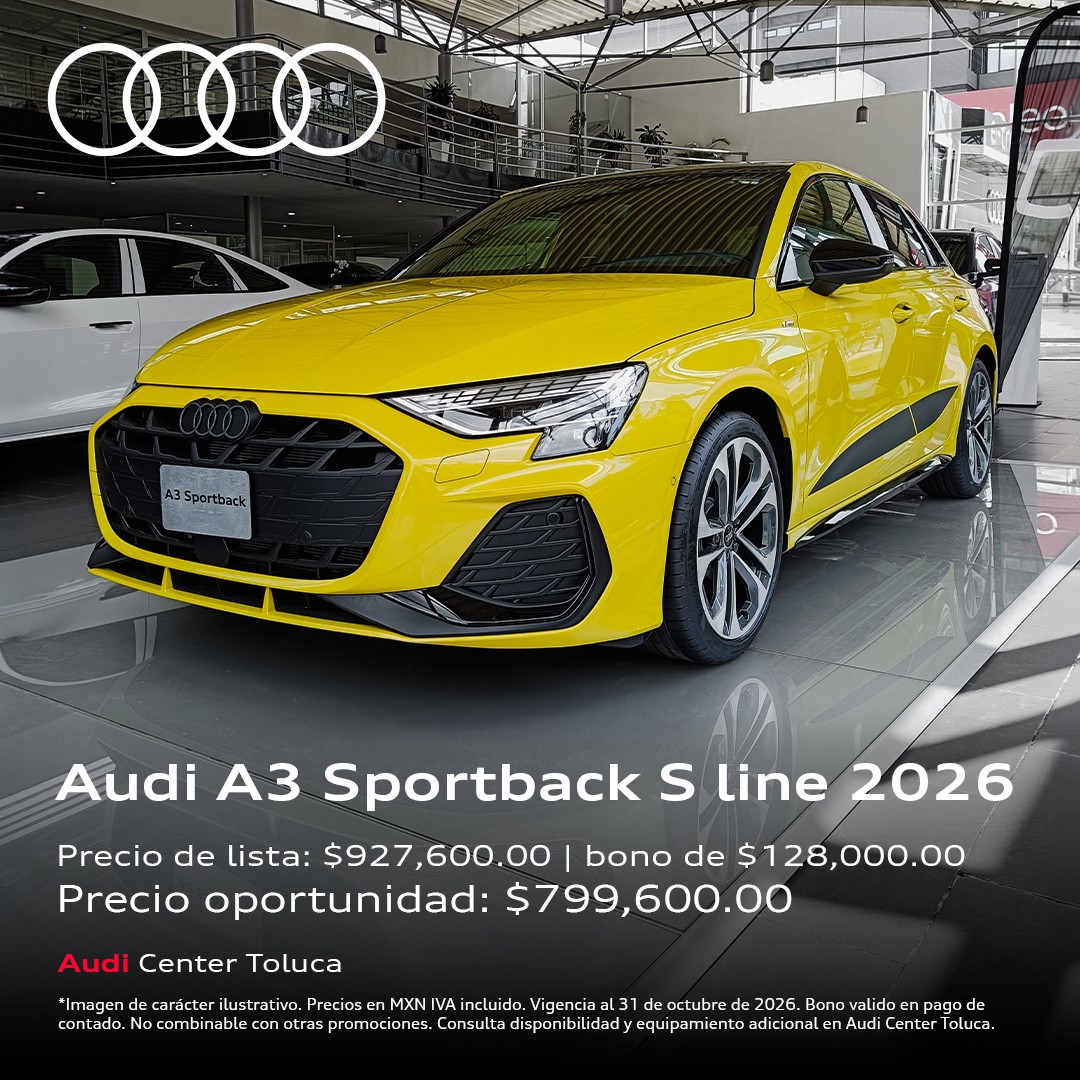 Audi A3 Sportback S line 2026