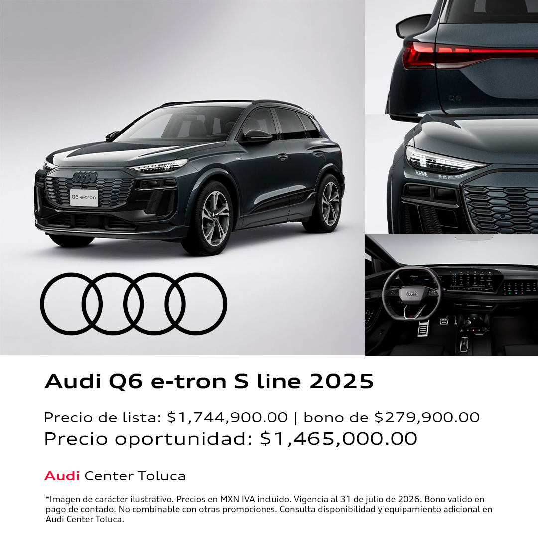 Audi Q6 e-tron S line 2025